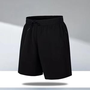 Shorts de jogging et de course pour hommes en toile polyester/coton délavée à l'acide, épais, à séchage rapide et respirants - Product Image 2