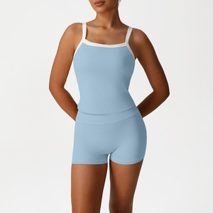 Conjunto Deportivo de Yoga al por Mayor, Ropa Deportiva de 2 Piezas, Traje de Yoga para Gimnasio y Fitness para Mujer - Product Image 2