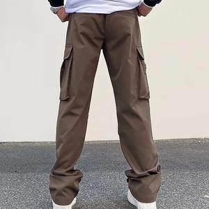Streetwear Hombres Transpirable Hip Hop Ski Cargo Pantalones sueltos de pierna ancha Múltiples bolsillos para exteriores - Product Image 3