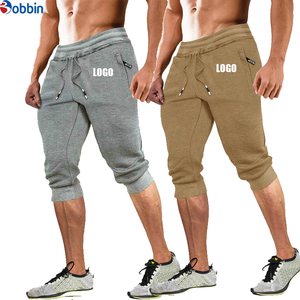 Pantalones Capri para Hombre, Pantalones Deportivos 3/4, Transpirables, por Debajo de la Rodilla, para Deportes al Aire Libre, Gimnasio, Fitness, con Bolsillos con Cremallera - Product Image 5