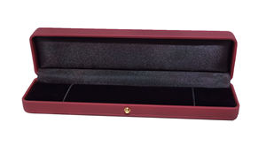 Caja de Almacenamiento para Pulseras de Cuero PU, Rectangular, con Esquinas Redondeadas y Hebilla Decorativa, Organizador de Joyas, 215x55x35mm - Product Image 3