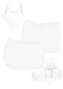 Hochwertige Großhandels-Reitbandagen in allen Farben erhältlich, Jumbo-Fleece-Set mit 4 Stück aus Polyester-Material, individuell anpassbar - Product Image 3