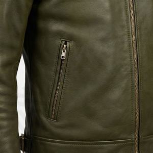 Chaqueta de Motociclista de Cuero Genuino para Hombre de la Mejor Calidad, Nueva Colección de Invierno, Chaquetas de Motocicleta con Protecciones Desmontables Personalizadas - Product Image 5