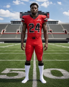 Uniforme de football américain à marque privée, vêtements d'équipe athlétique haut de gamme avec service OEM, solution de fabrication en gros pour tailles OEM - Product Image 1