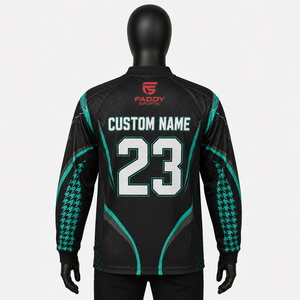 Camiseta de Paintball Sublimada Personalizada, Manga Larga, Transpirable, Táctica, con Protección Acolchada, Ropa Deportiva para Equipos al Aire Libre - Product Image 2