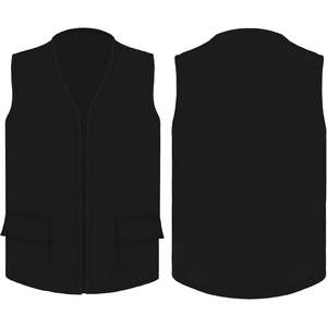 2025 gilet de travail réversible adulte toile polyester et coton tricoté coupe-vent pour les activités événementielles en plein air - Product Image 3