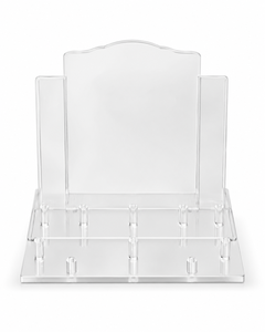 Organizador de Maquillaje Acrílico Transparente Moderno y Ecológico, Elegante Exhibidor y Almacenador para Cosméticos - Product Image 2