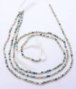 ลูกปัดโอปอลเพรูทรงกลมเจียระไนขนาด 3 มม. ลูกปัดโอปอลเพรูทรงกลมขนาด 12.5 นิ้ว ลูกปัดโอปอลเพรูขนาดเล็กธรรมชาติ - Product Image 1