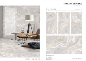 Azulejo de Porcelana Brillante Exclusivo 600x1200, Formato Grande, Superficie Pulida Premium, para Paredes y Pisos, Uso Interior y Exterior Moderno - Product Image 5