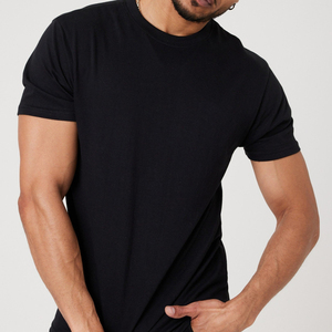 Camisetas de Hombre Tejidas de Color Puro, 100% Algodón, 230g, Talla Grande, Nueva Tendencia de Verano 2026 - Product Image 5
