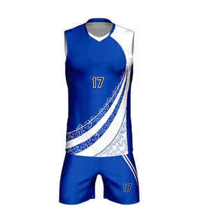 Ensemble de sport de volley-ball unisexe pour adultes, haute qualité, personnalisable par sublimation, nouveau modèle, uniforme imprimé, best-seller, tenue de volley-ball - Product Image 5
