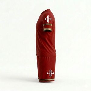 Uniforme de Fútbol Personalizado de Manga Corta para Hombre, 2026, Calidad Premium, Transpirable, Secado Rápido, 100% Poliéster, Logotipo Personalizado, Verano, OEM - Product Image 5