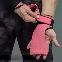 Protège-mains en PU pour haltérophilie, musculation, gymnastique – Protège-paumes durables pour l'entraînement – Logo personnalisé – Fitness et gym