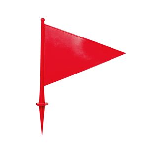 Drapeaux de marquage de terrain de cricket en plastique, codés par couleur, pour l'entraînement sportif - Product Image 4