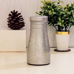 Botella de agua con forma curva de cobre puro pulido brillante, botellas de agua de cobre con impresión personalizada, el mejor proveedor - Product Image 2