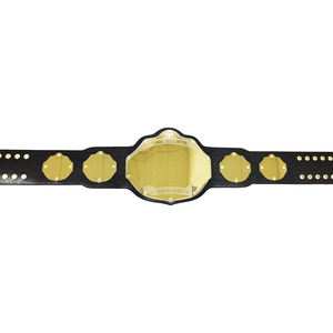Cinturón de Campeonato de Cuero Genuino Unisex, Estilo Dorado, Personalizable, Ecológico, para Premios de Boxeo, Trofeos y Regalos - Product Image 2