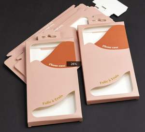 Caja de Embalaje de Papel para Fundas de Teléfono / Embalaje Minorista para Fundas de Teléfono Móvil / Embalaje Minorista de Papel para Fundas de Teléfono - Product Image 3
