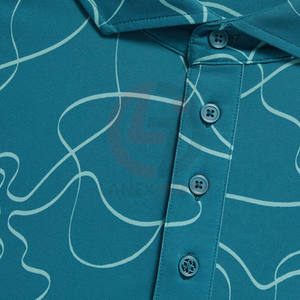 Camiseta de golf cómoda para hombre, diseño clásico, material transpirable, perfecta para entrenamiento de golf y uso diario. - Product Image 5