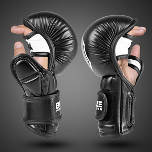 ถุงมือ MMA แบบกำหนดเองสำหรับการฝึกซ้อมสปาร์ริง กราปลิง และคิกบ็อกซิ่ง |   ถุงมือต่อสู้มวยไทย UFC ระดับมืออาชีพ - Product Image 2