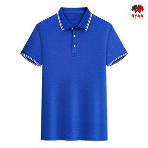 Camisetas Polo de Diseño Personalizado Ryan Pro Gear para Hombre con Logotipo Personalizado, Diseño ODM, Patrón Sólido - Product Image 5