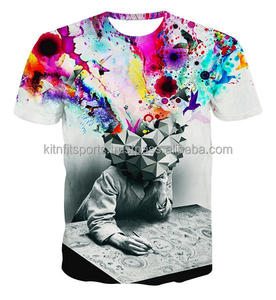 เสื้อยืดพิมพ์ลายแมวแบบซับลิเมชั่น 3 มิติ - Product Image 4
