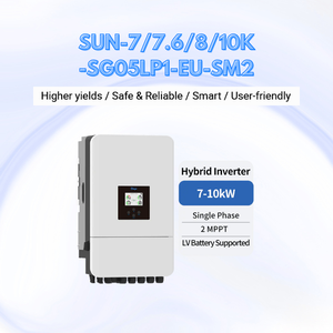 <span class=keywords><strong>Inversor</strong></span> Híbrido Monofásico Deye SUN-7/7.6/8/10K-SG05LP1-EU-SM2 de 7-10kW 220V de Bajo Voltaje con WiFi <span class=keywords><strong>Inteligente</strong></span> - Product Image 4
