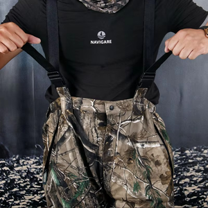 Combinaison de chasse en camouflage pour l'extérieur, combinaison d'entraînement résistante à l'usure, combinaison de chasse en camouflage pour homme, combinaison de chasse imperméable en softshell - Product Image 6