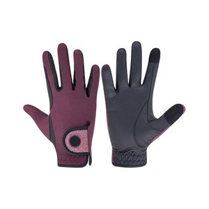 Factory Direct Custom Made <b>Equestrian</b> Outdoor Breathable Stretchable Horse Riding Gloves for Winter Breathable and Comfortable - Product Image 6