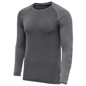Camiseta térmica de compresión para hombre, de manga larga, que absorbe la humedad, para entrenamiento en el gimnasio en climas fríos - Product Image 5