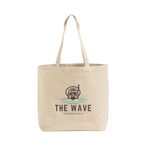 Sac fourre-tout en coton recyclé imprimé avec logo personnalisé, écologique, réutilisable, pour le shopping, sacs promotionnels en gros - Product Image 5