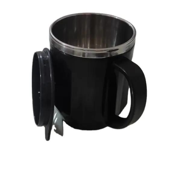 트렌드 사용자 정의 스테인레스 스틸 여행 UV 인쇄 머그 커피 컵 스크린 인쇄 커피 머그 플라스틱 스테인레스 스틸 컵