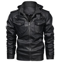 Nouvelle Veste Bomber Décontractée pour Homme en Cuir PU de Haute Qualité 2026 – Style Streetwear Hiver avec Logo Frontal Respirant – Vente en Gros