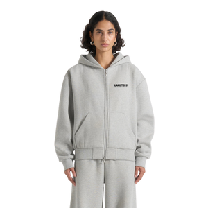 Men Winter Streetwear Full Zip Hooded Tracksuit Wide Leg <b>Trousers</b> Elastic Waist Side Pockets Relaxed Fit Wholesale Custom OEM - Product Image 3