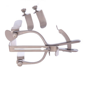 Retractor de Prostata para Retropubectomía, Manual, con Trinquete, Dos Pares de Cuchillas Laterales Giratorias, Acero Inoxidable, Juego de Instrumentos de Urología - Product Image 6