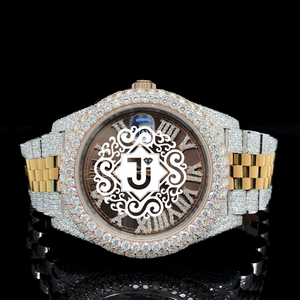 Top Selling Fully Iced Out Mossinate Moissanite Diamond <b>Watch</b> for Birthday and Anniversary <b>Mechanical</b> ETA Stainless Steel Unisex - Product Image 1