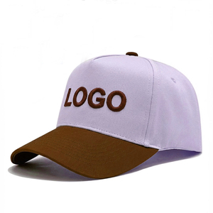 3D Embroidery Logo Custom 5 Panel Blank <b>Frame</b> Baseball Cap Common Unisex Four Seasons - Product Image 2