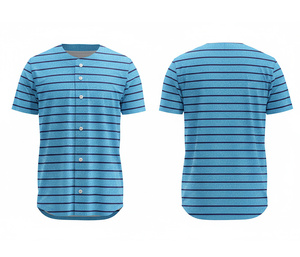 เสื้อเบสบอลแบบซับลิเมชั่นขายส่ง – ชุดทีมแบบกำหนดเองพร้อมโลโก้และหมายเลขตามสั่ง |   ฐานผ้าโพลีเอสเตอร์ที่ระบายอากาศได้ดี - Product Image 1
