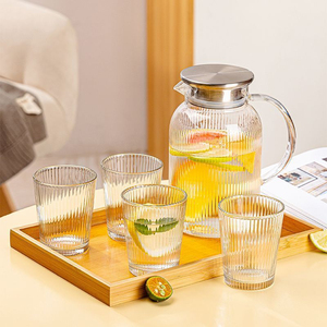 Jarra de agua de gran capacidad con tapa a prueba de fugas, mango cómodo, diseño duradero y función de vertido fácil para uso diario - Product Image 2