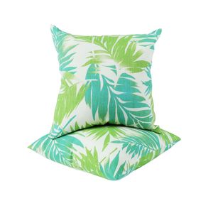 2 Pack Soft Comfortable Outdoor Throw <b>Pillows</b> <b>Waterproof</b> and Fade-Resistant Patio Cushions for Garden Porch Poolside Furniture - Product Image 2