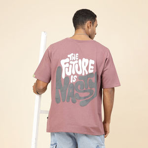 Nueva Camiseta de Verano para Hombre, Estilo Oversize, con Estampado en Serigrafía, Antiarrugas, Logotipo Frontal Personalizado, Venta al Por Mayor, Mezcla de Algodón y Poliéster - Product Image 3
