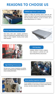 Fabrication de tôles découpées au laser de précision, armoire de commande électrique, boîtier en acier, fournisseur OEM, usine - Product Image 6