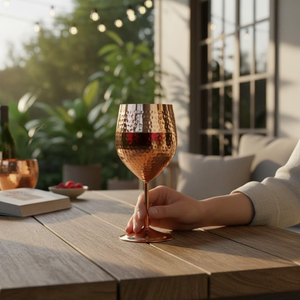 luxury copper <b>wine</b> <b>goblet</b> premium copper <b>wine</b> <b>goblet</b> designer copper <b>wine</b> <b>goblet</b> elegant copper <b>wine</b> - Product Image 6