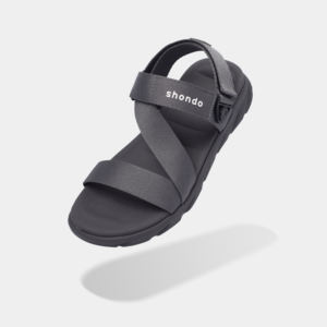 Sandalias Unisex de Punta Abierta, Color Gris Oscuro, con Tiras Transpirables y Correa de Talón Giratoria, para Uso Diario y Casual - Product Image 1