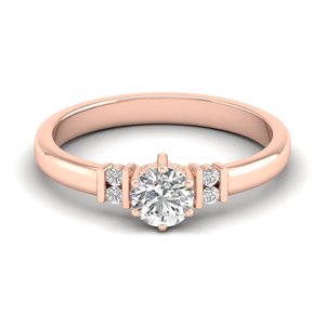 REYES Manufacturer 925 Sterling <b>Silver</b> VVS Moissanite Engagement <b>Solitaire</b> <b>Ring</b> For Women GRA Certified Fine Jewelry - Product Image 1