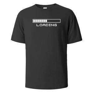 T-shirt unisexe personnalisé avec logo imprimé, 100 % coton, coupe classique, style décontracté vintage, pour hommes et femmes, idéal pour l'été - Product Image 4