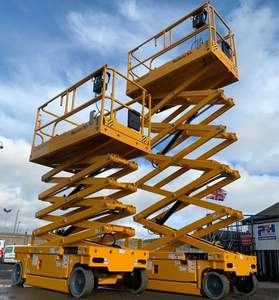 Plateforme élévatrice à ciseaux diesel mobile antidérapante de 10 mètres, facile d'entretien, capacité de 1000 kg pour la façade des bâtiments - Product Image 6