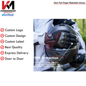 Fabricant OEM de gants de moto, gants de course légers, production ODM pour les marques de sport et de moto en marque blanche - Product Image 3