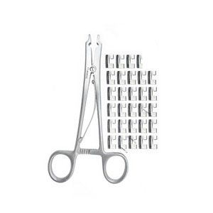 Applicateur manuel de clips de Raney de qualité supérieure, 30 clips, ensemble d'instruments chirurgicaux de classe II en acier inoxydable, CE ISO - Product Image 5