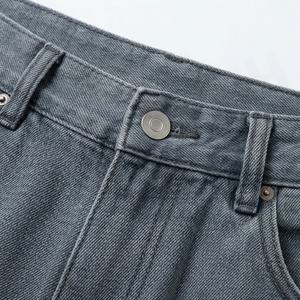 กางเกงยีนส์ขาสั้นผู้ชายฤดูร้อนกางเกงขาสั้นผ้าฝ้ายทรงสลิมฟิตยืดหยุ่นเสื้อผ้าชายขนาดบวกกางเกงยีนส์ลำลองแฟชั่นอินเทรนด์สตรีทแวร์ - Product Image 4