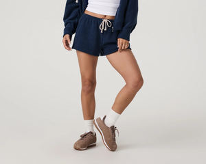 Shorts de Felpa de Algodón para Mujer, Modernos y de Alta Calidad, Cintura Alta Elástica, Shorts Deportivos para Mujer - Product Image 5